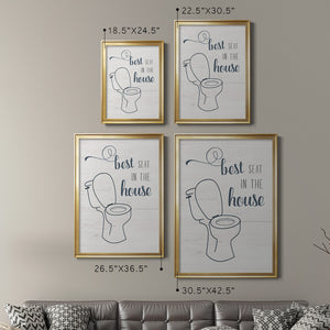 Best Seat Premium Framed Print - Ready to Hang