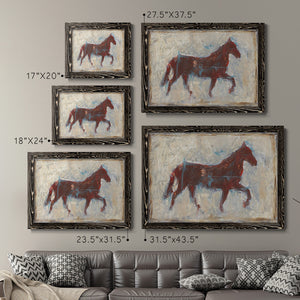Iron Equine II-Premium Framed Canvas - Ready to Hang