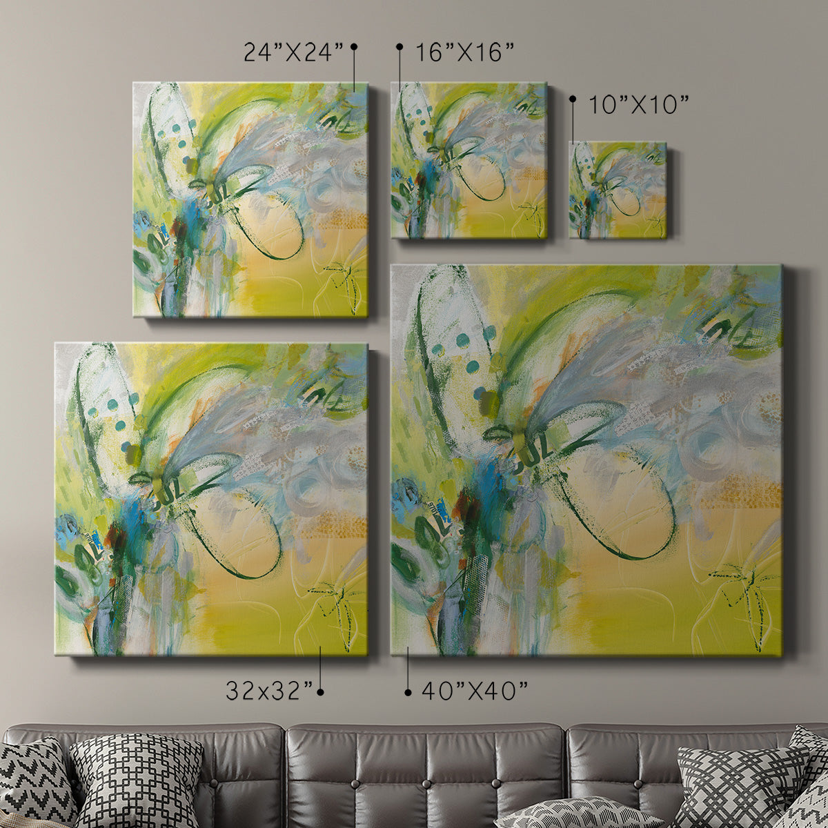 Flowery Language-Premium Gallery Wrapped Canvas - Ready to Hang