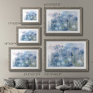 Dandelion and Agapanthus-Premium Framed Print - Ready to Hang