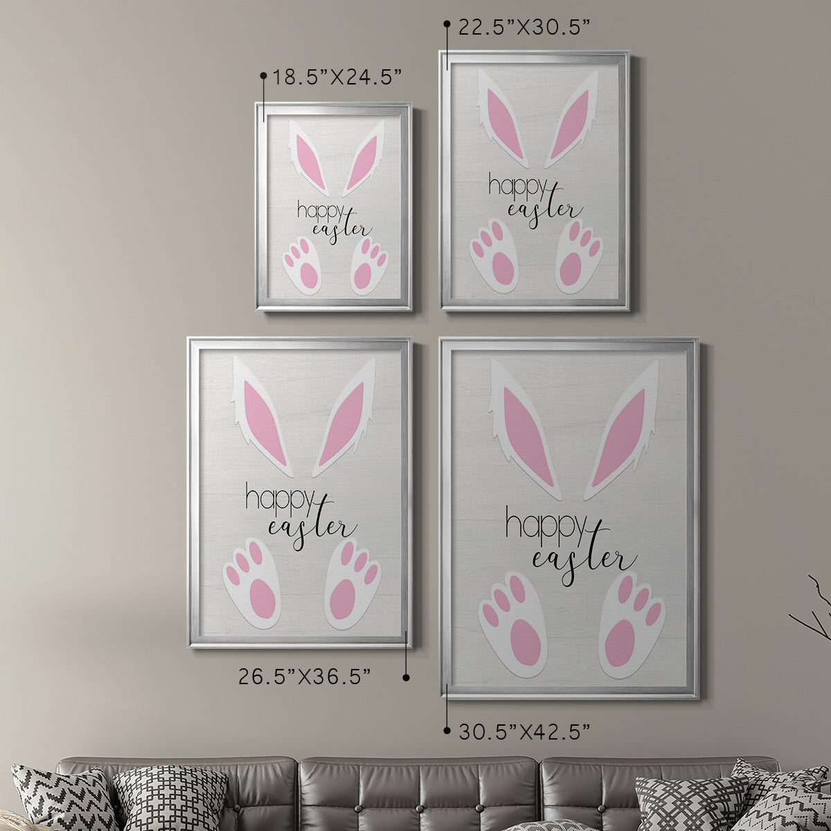 Happy Easter-Premium Framed Print - Ready to Hang