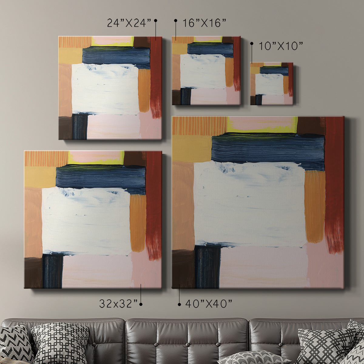 Custom Coalescence-Premium Gallery Wrapped Canvas - Ready to Hang