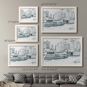 Ferryboats IV-Premium Framed Canvas - Ready to Hang
