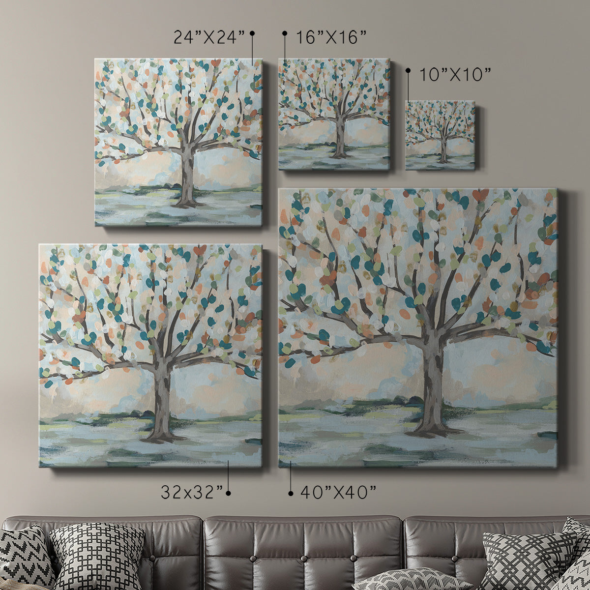 Delicate Arbor I-Premium Gallery Wrapped Canvas - Ready to Hang