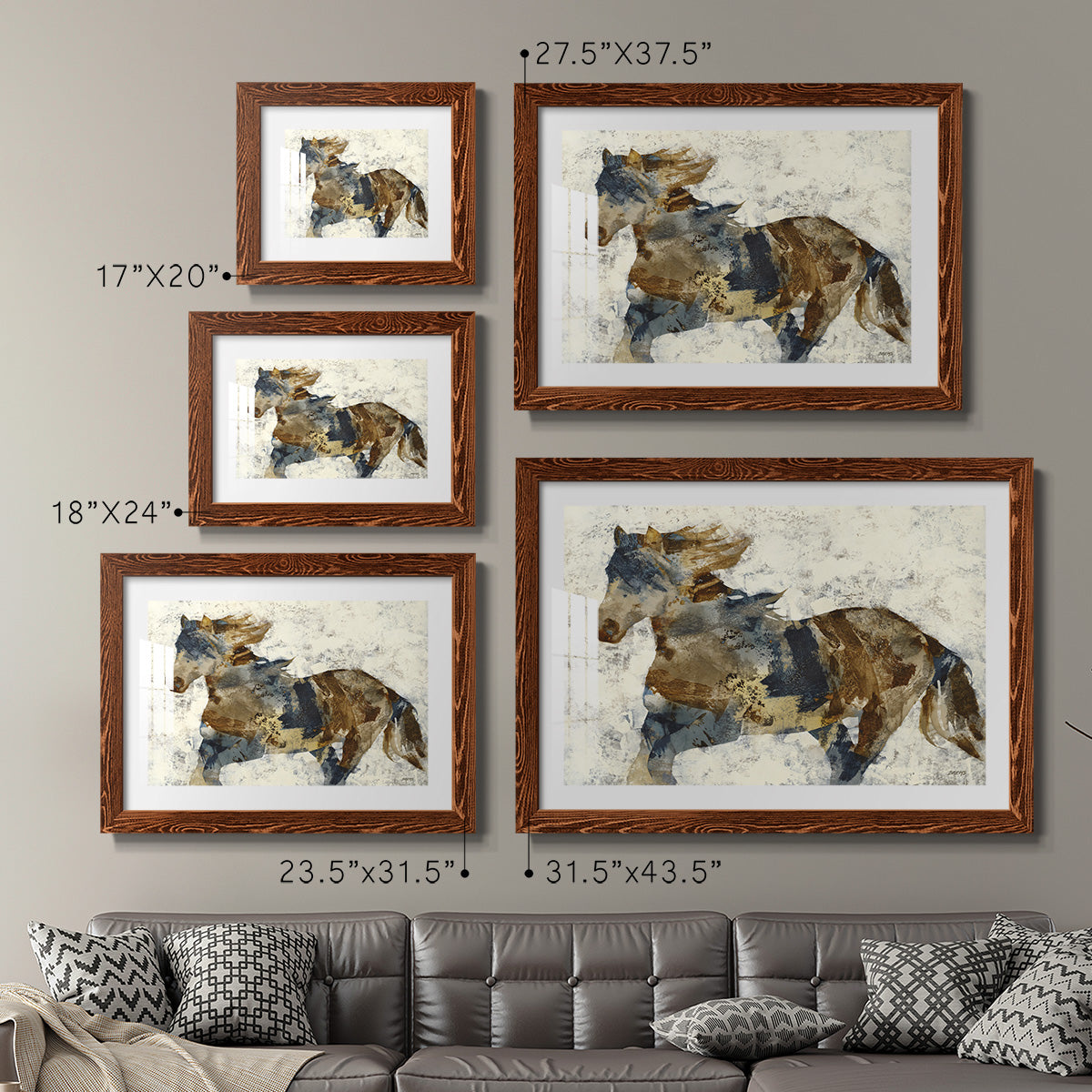 Gallop-Premium Framed Print - Ready to Hang