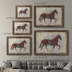 Iron Equine II-Premium Framed Canvas - Ready to Hang