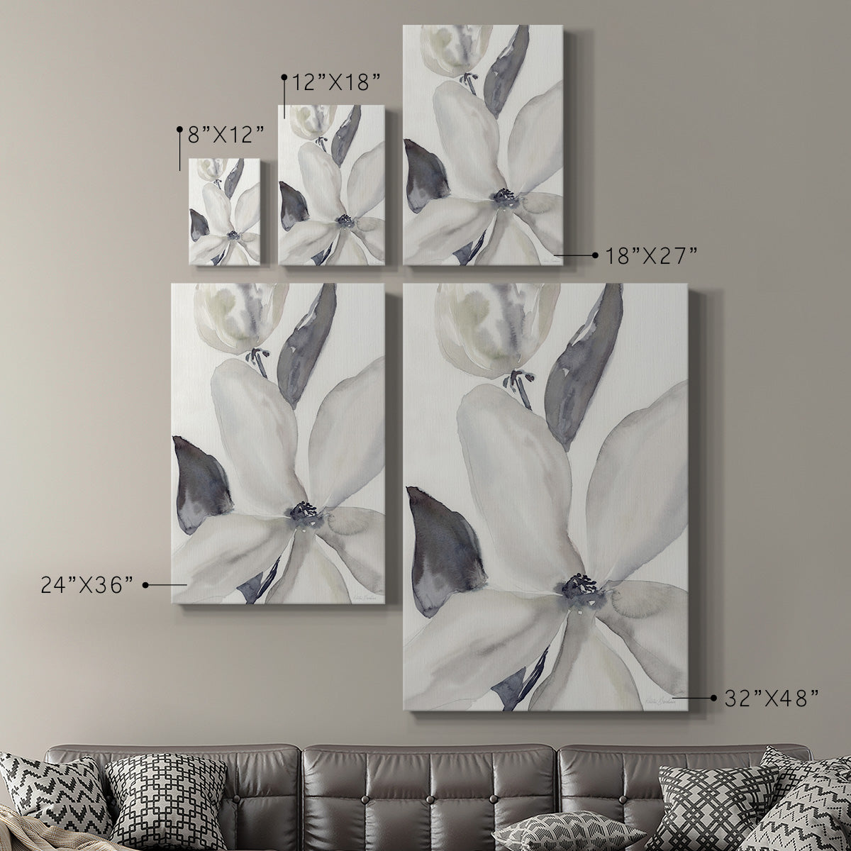 Daybreak Bloom II Premium Gallery Wrapped Canvas - Ready to Hang