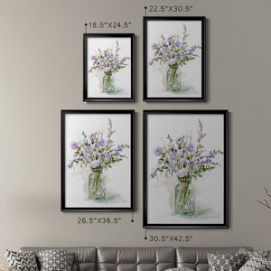 Purple Passion I Premium Framed Print - Ready to Hang