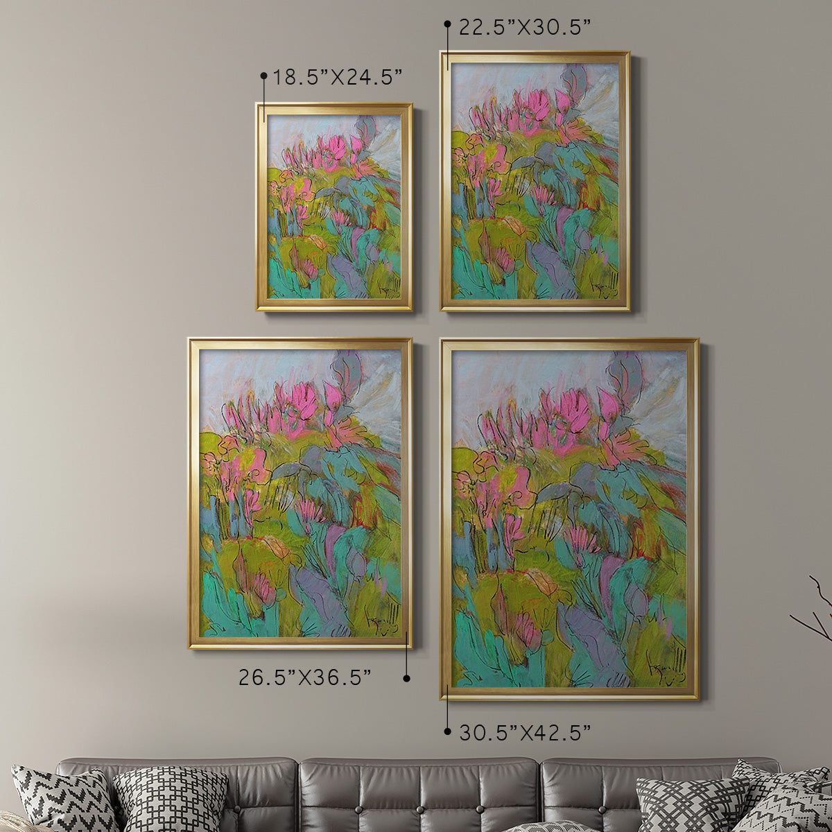Rise and Bloom Premium Framed Print - Ready to Hang