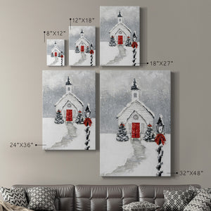 Soft Silent Night Premium Gallery Wrapped Canvas - Ready to Hang