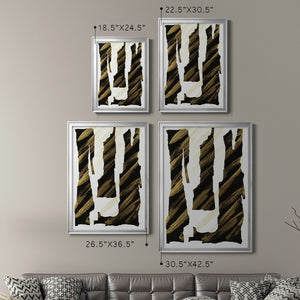 Onyx Obelisks I Premium Framed Print - Ready to Hang