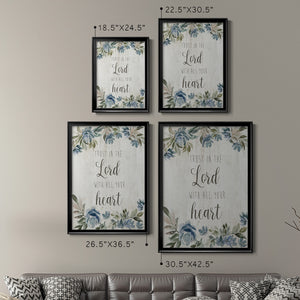 Trust in the Lord Premium Framed Print - Ready to Hang