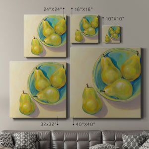 Fruit Bowl Trio III-Premium Gallery Wrapped Canvas - Ready to Hang