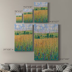 Wildflower Path II Premium Gallery Wrapped Canvas - Ready to Hang