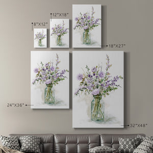 Purple Passion I Premium Gallery Wrapped Canvas - Ready to Hang