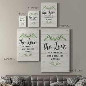 Love of a Family Premium Gallery Wrapped Canvas - Ready to Hang