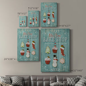Mrs. Claus Bake Shop Premium Gallery Wrapped Canvas - Ready to Hang