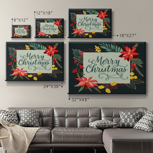 Bright Christmas Night  I Premium Gallery Wrapped Canvas - Ready to Hang