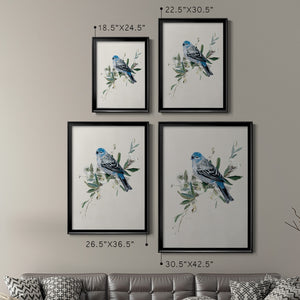 Bluebird Happy II Premium Framed Print - Ready to Hang