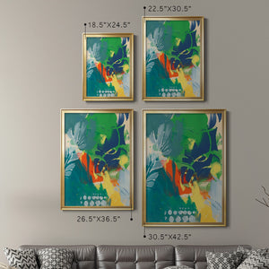 Tropical Graphics II Premium Framed Print - Ready to Hang