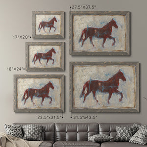 Iron Equine II-Premium Framed Canvas - Ready to Hang