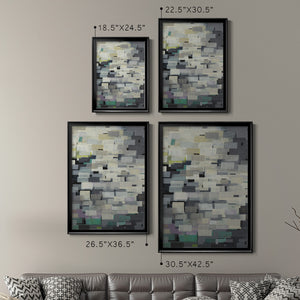 Puzzle Pieces V2 Premium Framed Print - Ready to Hang