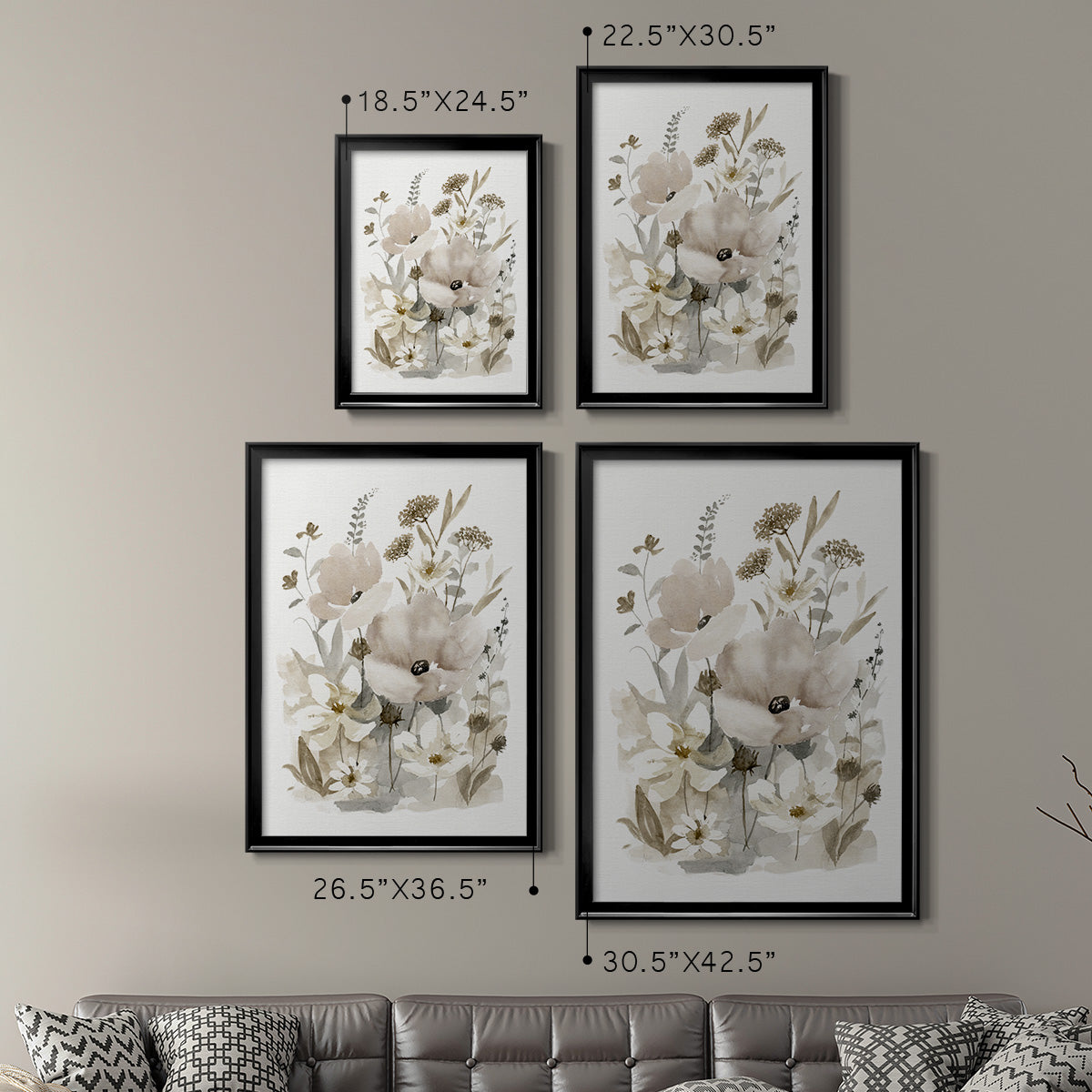 Neutral Nature II Premium Framed Print - Ready to Hang