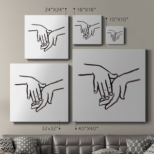 Hand Study III-Premium Gallery Wrapped Canvas - Ready to Hang