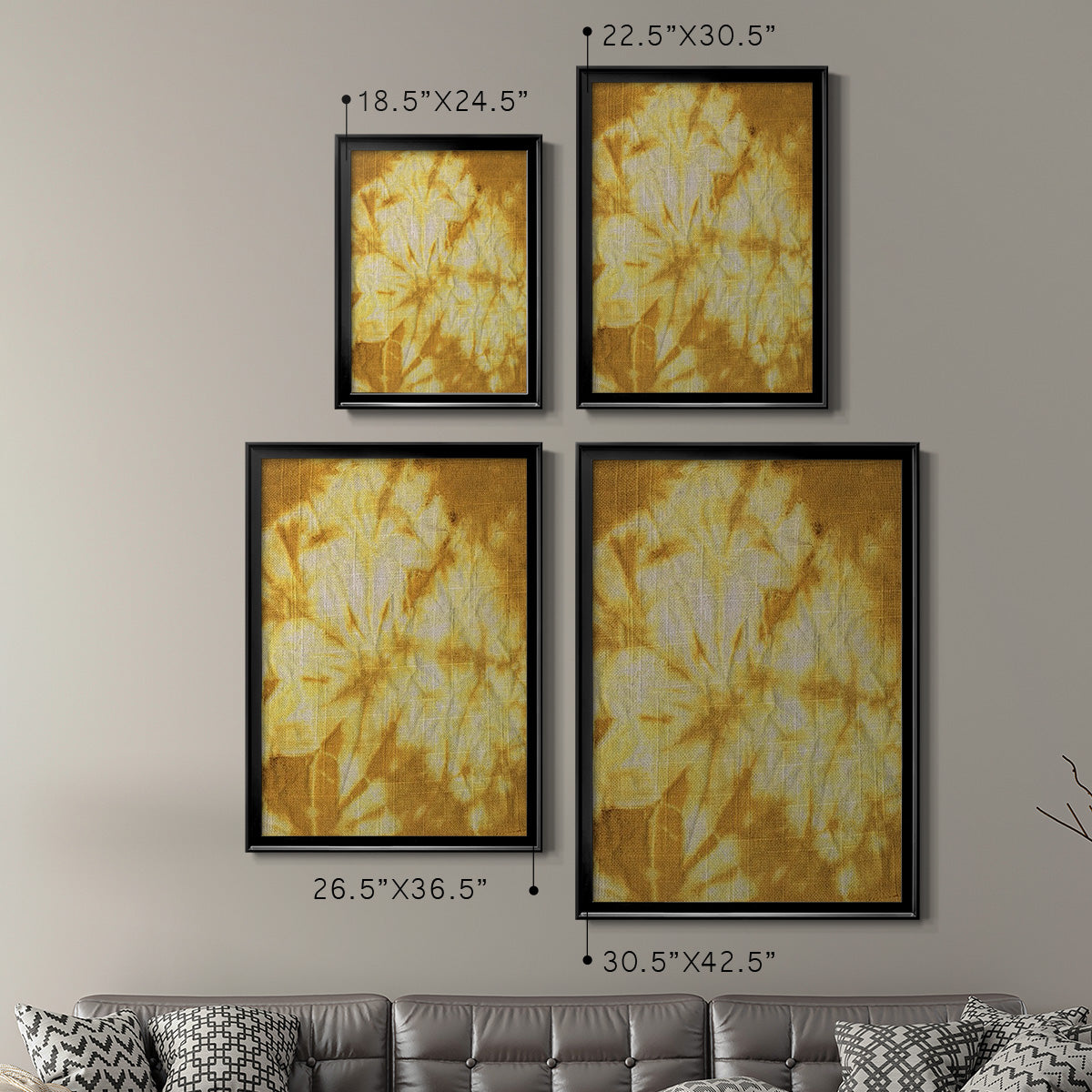 Turmeric Sunrise II Premium Framed Print - Ready to Hang