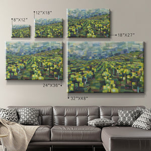 Yellow Grapevines Forever Premium Gallery Wrapped Canvas - Ready to Hang