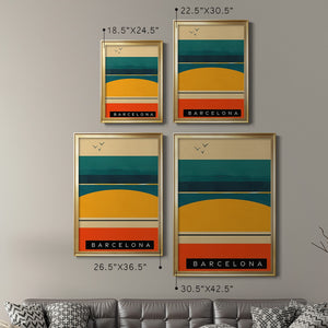 Summer Abroad II Premium Framed Print - Ready to Hang
