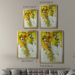 Golden Foliage II Premium Framed Print - Ready to Hang