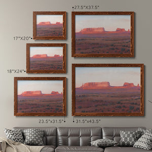 Red Rocks at Dusk I-Premium Framed Canvas - Ready to Hang