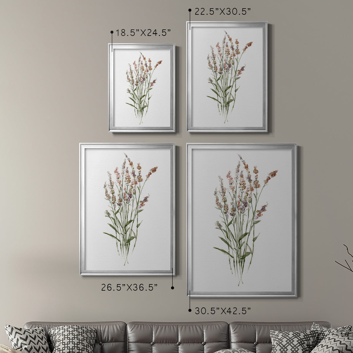 Dainty Botanical II Premium Framed Print - Ready to Hang