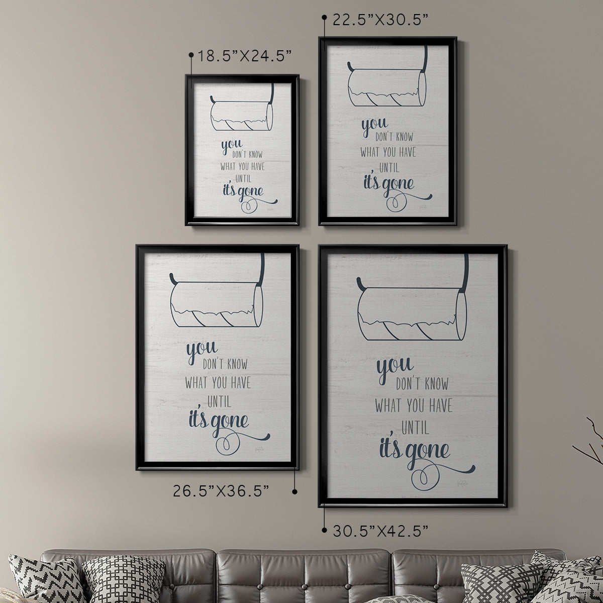 Until It's Gone Premium Framed Print - Ready to Hang