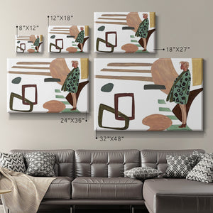 Vintage Vibes V Premium Gallery Wrapped Canvas - Ready to Hang