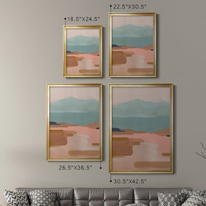 Desert Sunrise I Premium Framed Print - Ready to Hang