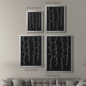 Ivory Vines II Premium Framed Print - Ready to Hang