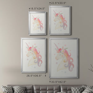 Sweet Unicorn I Premium Framed Print - Ready to Hang