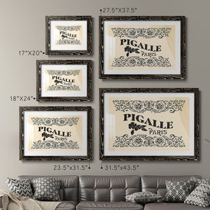 Antique French Label III-Premium Framed Print - Ready to Hang