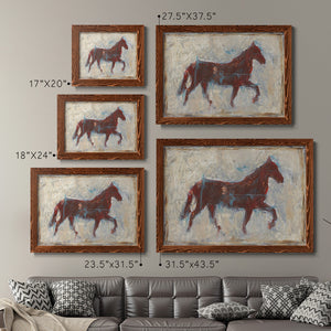 Iron Equine II-Premium Framed Canvas - Ready to Hang