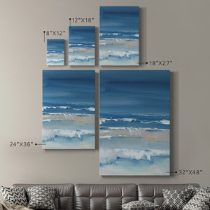 Coastal Colors I Premium Gallery Wrapped Canvas - Ready to Hang