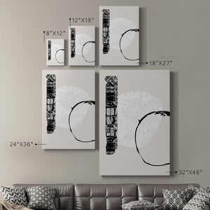 Zen Shapes I Premium Gallery Wrapped Canvas - Ready to Hang