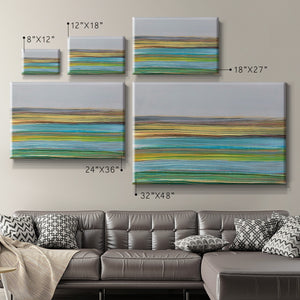 Parallel Striae I Premium Gallery Wrapped Canvas - Ready to Hang
