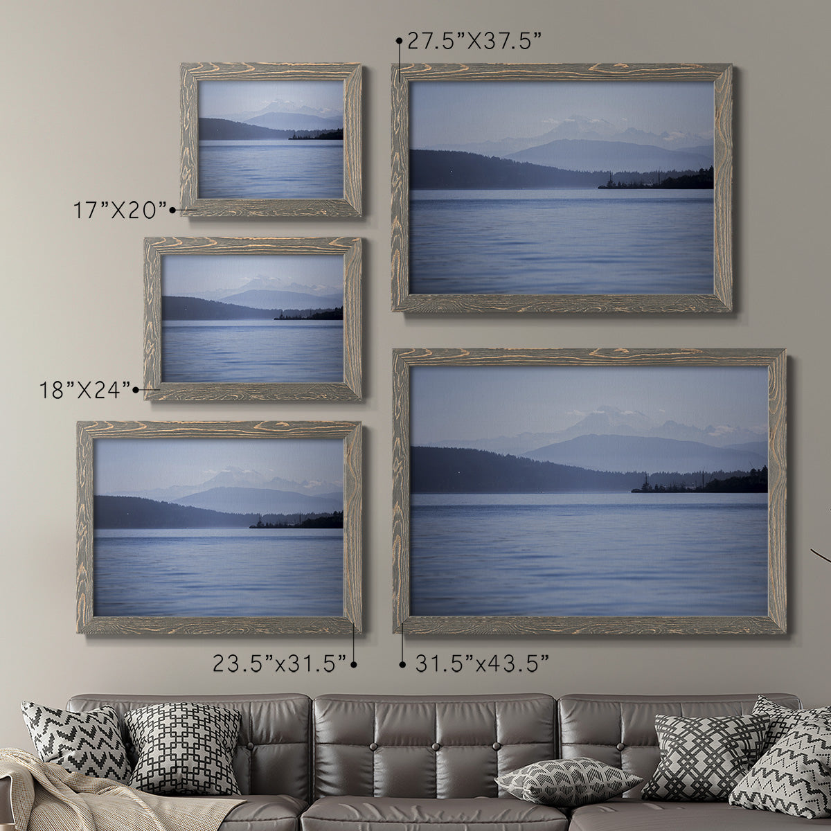 Blue Serenity-Premium Framed Canvas - Ready to Hang