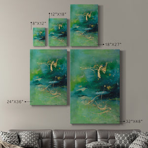 Peaceful Diptych II Premium Gallery Wrapped Canvas - Ready to Hang