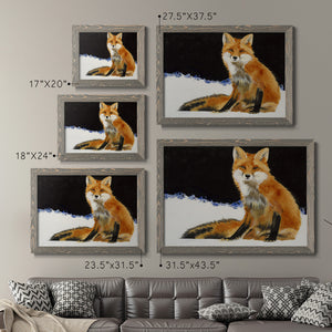 Fox-Premium Framed Canvas - Ready to Hang