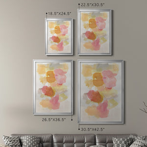 Warm Petals II Premium Framed Print - Ready to Hang