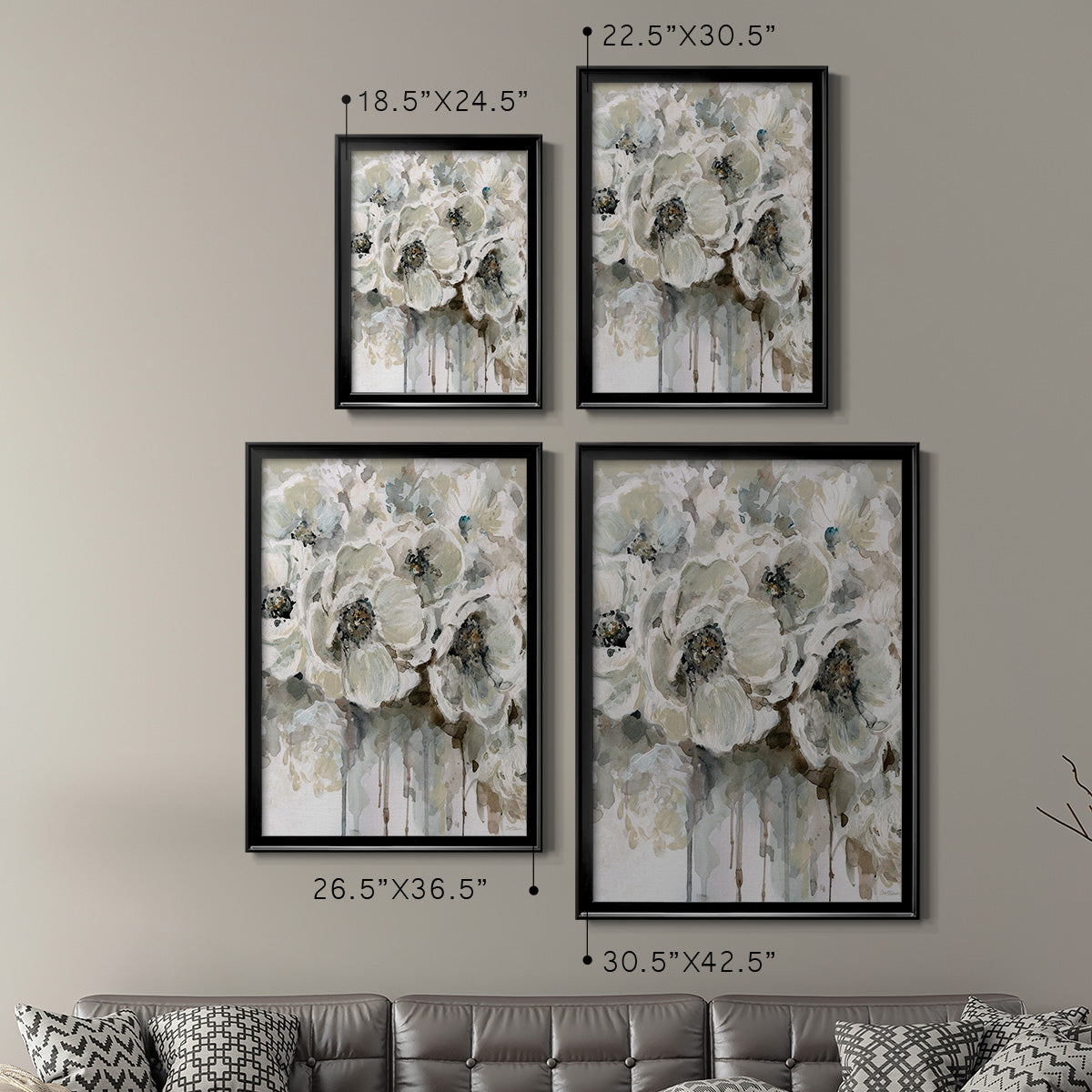 Soft Fragrance I Premium Framed Print - Ready to Hang