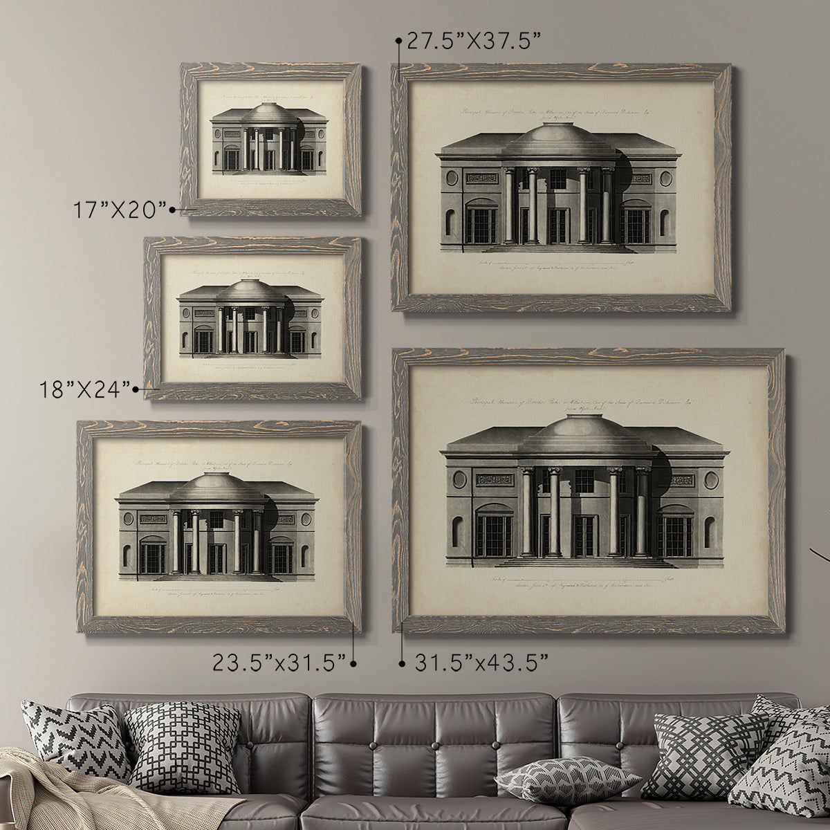 Richardson Architecture III-Premium Framed Canvas - Ready to Hang